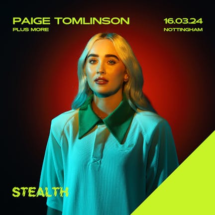 PAIGE TOMLINSON at Stealth vs Rescued - 5 Different Rooms of Music (Nottingham)