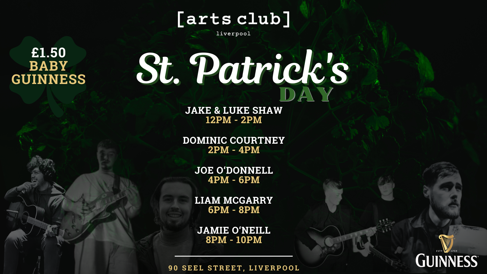 St Patrick’s Day @ [Arts Club]