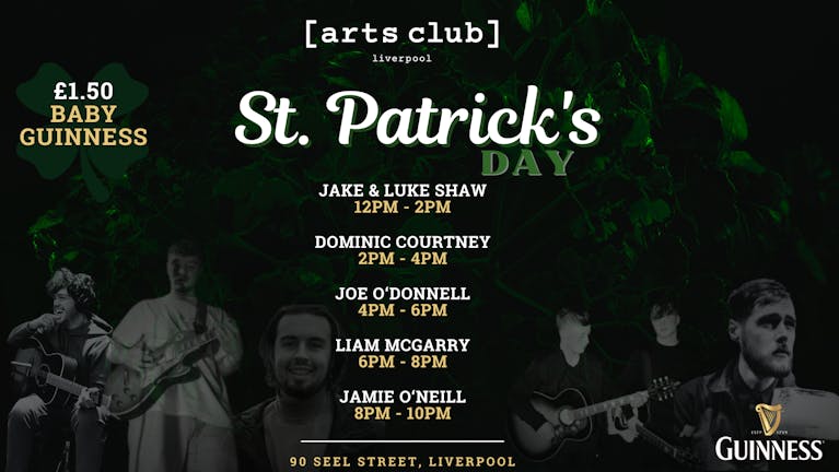 St Patrick's Day @ [Arts Club]