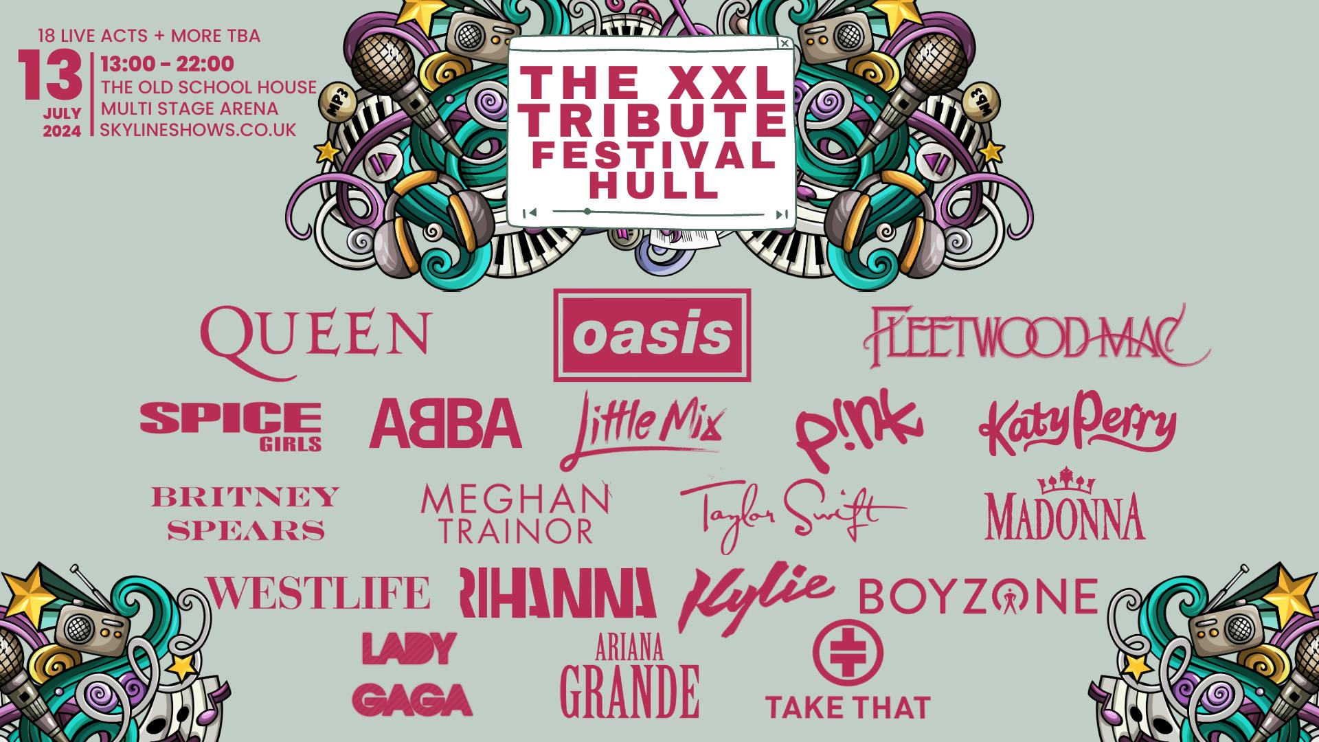 The XXL Tribute Festival Comes To Hull | Skyline Events