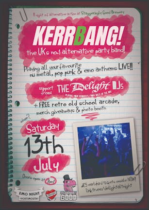 Delight presents: 90s VS 00s with Kerrbang LIVE!