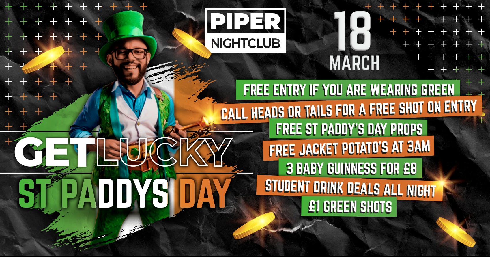 Make This St. Paddy's Day the Luckiest! at Grove City Premium