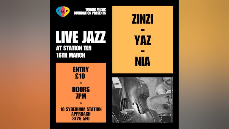 TMF Presents: Live Jazz at Station Ten 