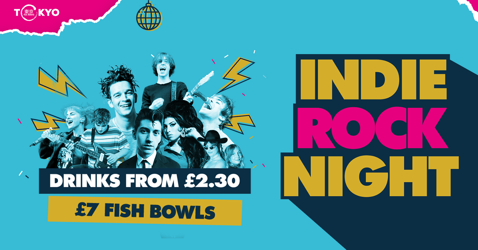 Indie Rock Night *ONLY 30 £5 TICKETS LEFT*