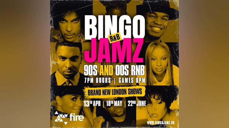 Bingo Jamz | London Spring Dates | 18th May 2024 