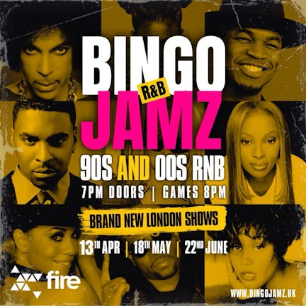 Bingo Jamz | London Summer Dates | 22nd June 2024 