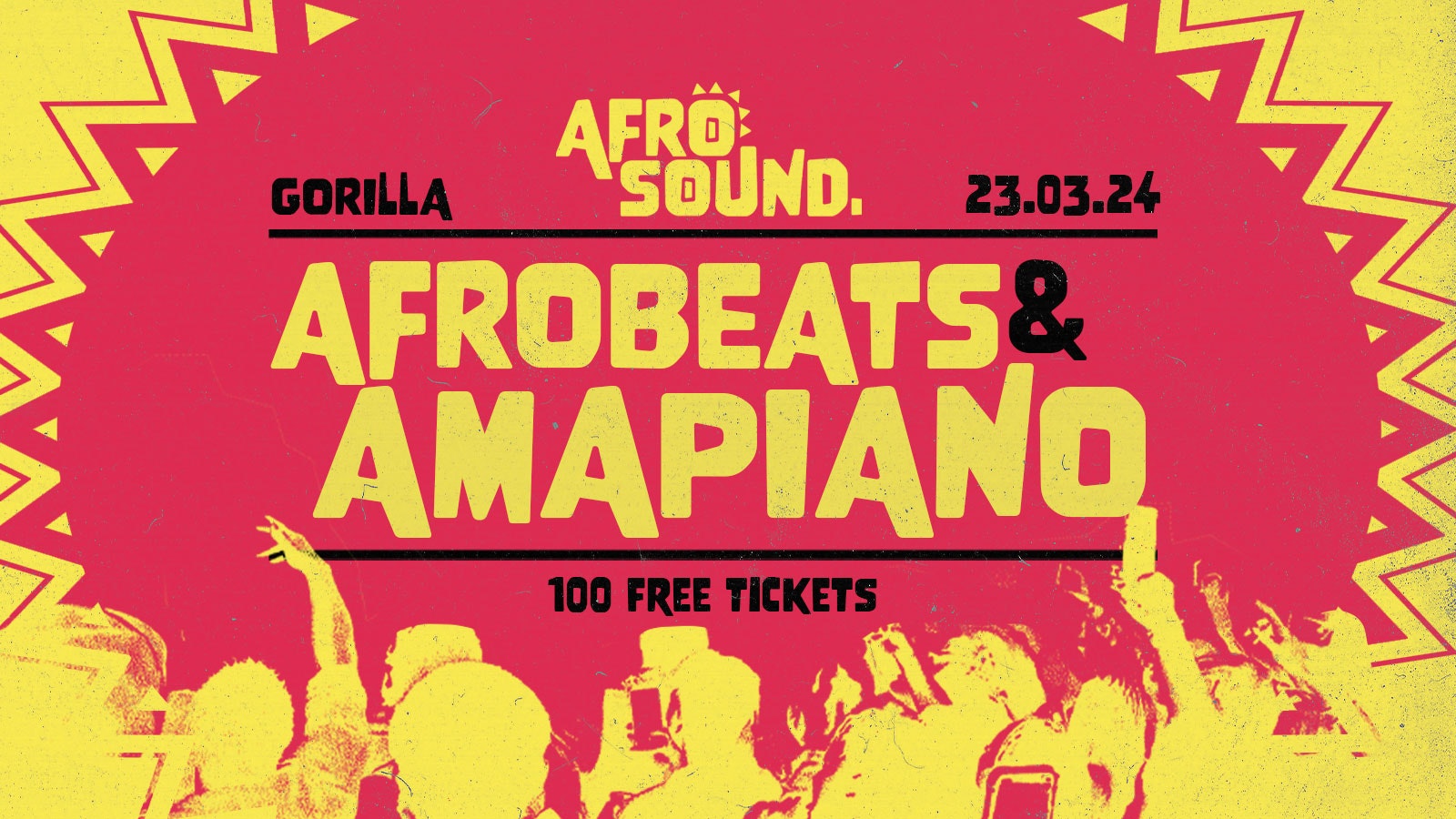 AfroSound  AFROBEATS & AMAPIANO? (LMTD. FREE TICKETS AVAIL)