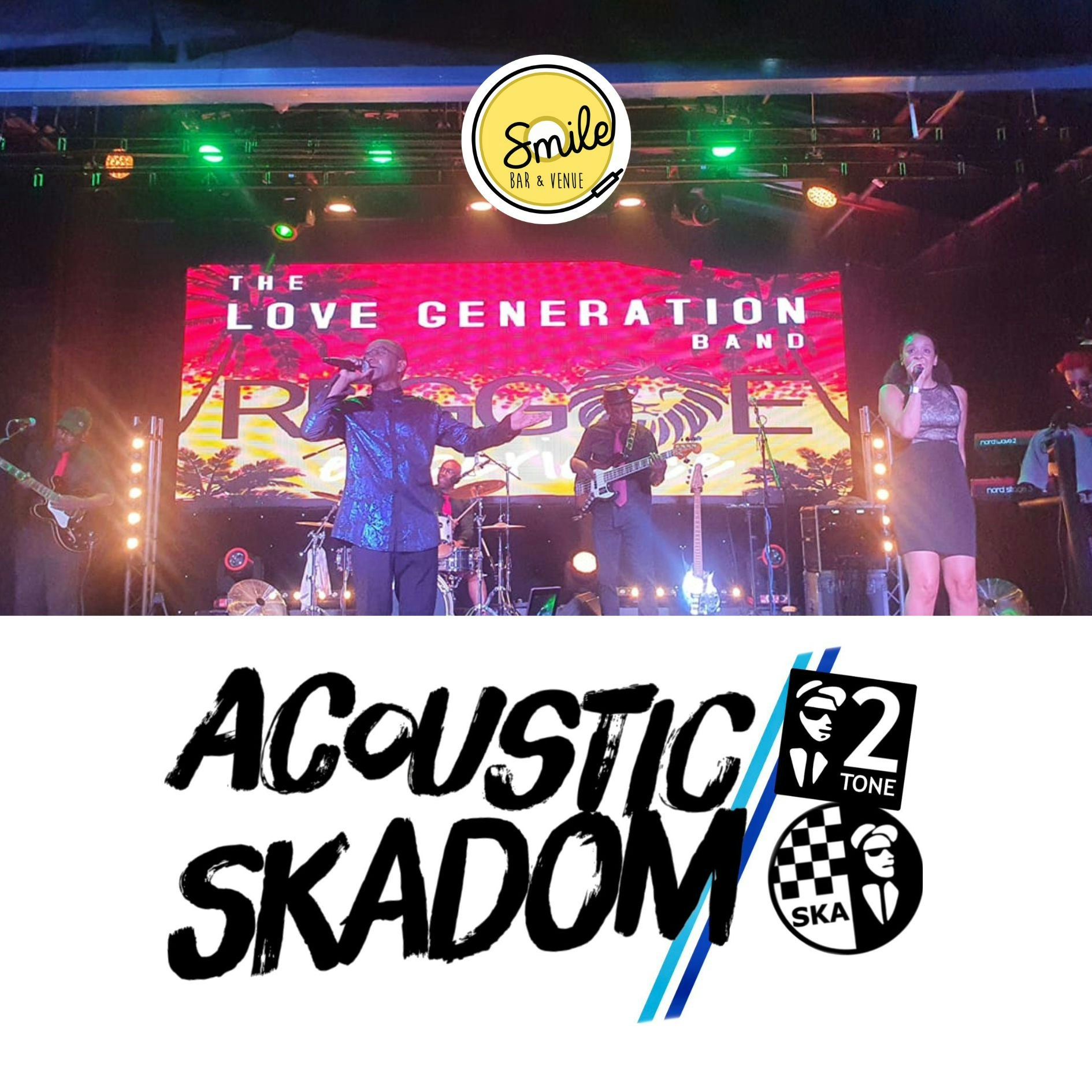 Ska & Reggae Night –  Acoustic Skadam & Love Generation