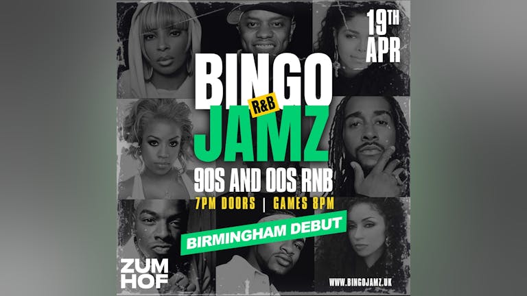 Bingo Jamz Birmingham Debut | 19th April 2024 