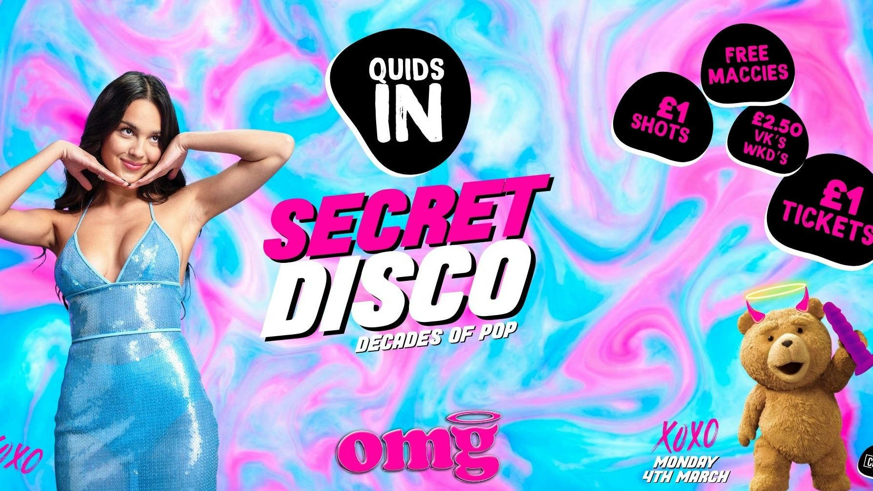 QUIDS IN 🐻 Secret Disco @ OMG