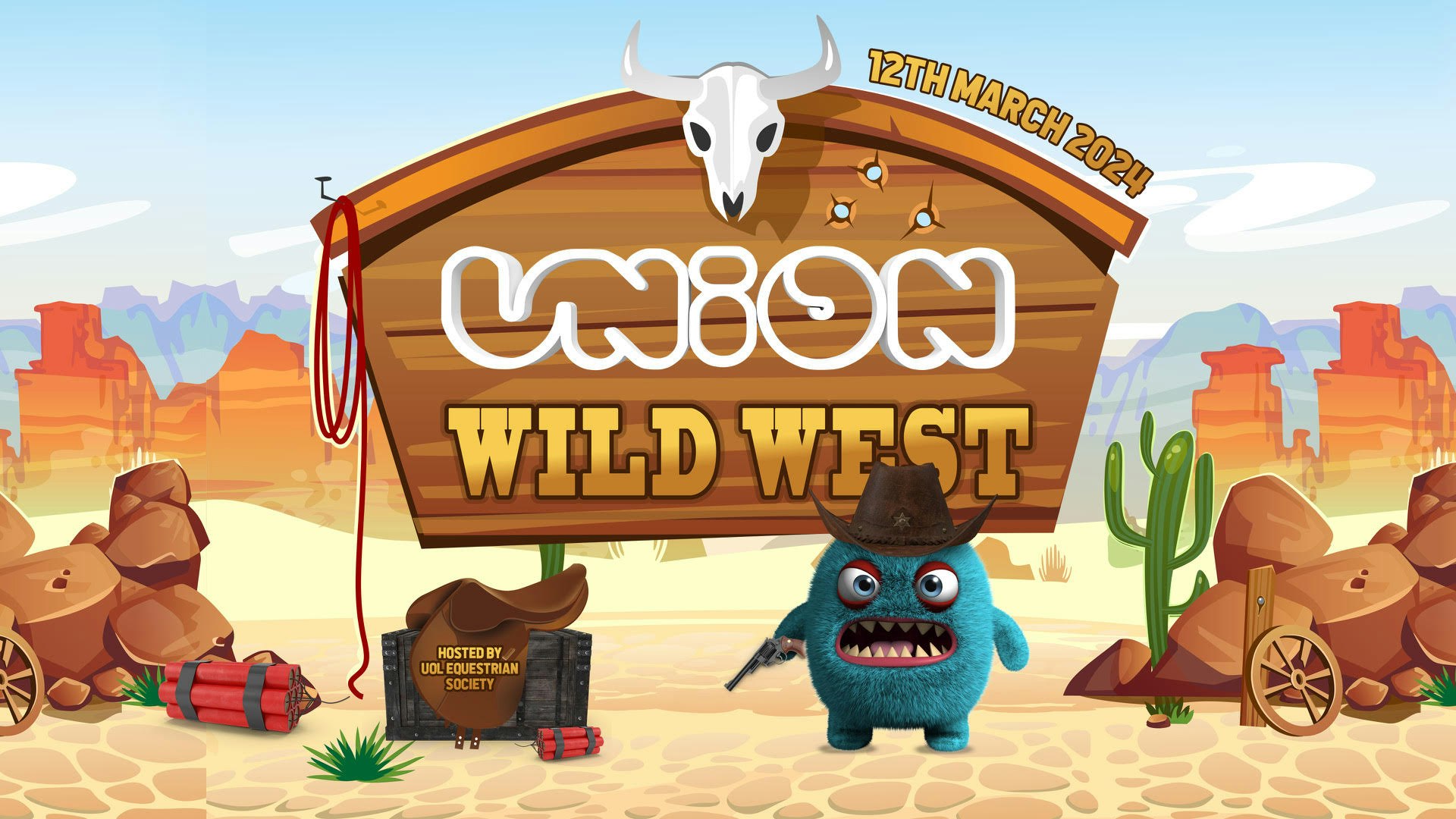 UNION TUESDAY’S // WILD WEST // Hosted by UoL Equestrian Society