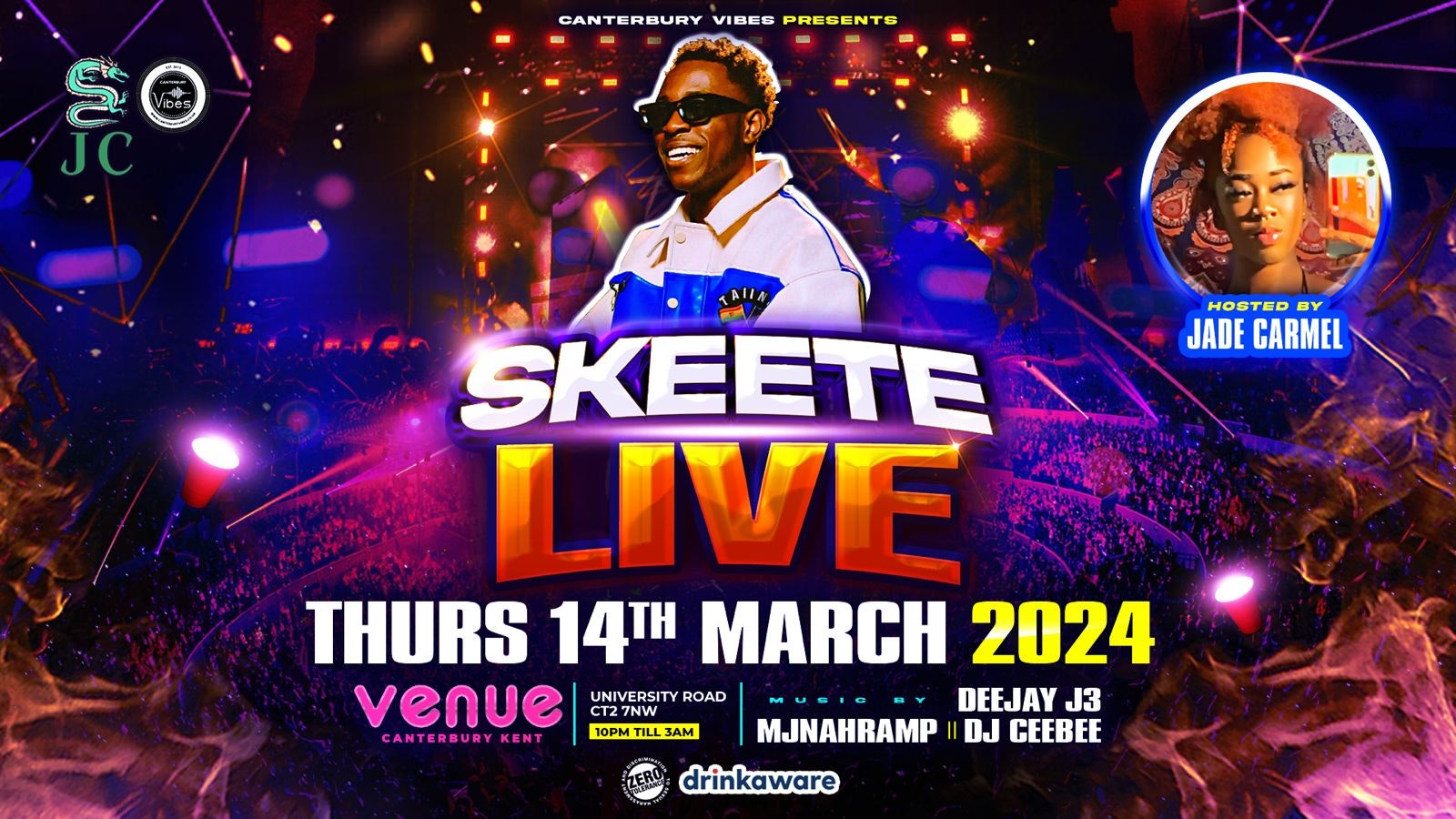 SKEETE live @ The Venue – Tek Buddy in Kent ⭐️