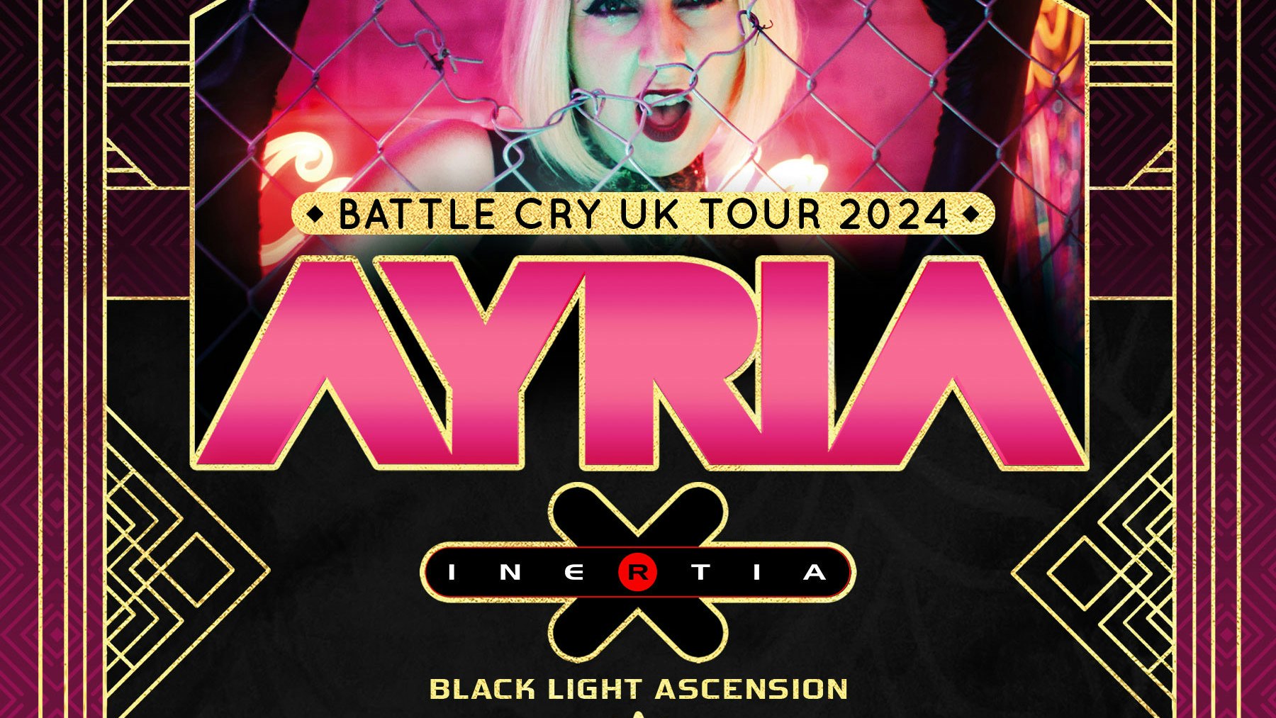 AYRIA + INERTIA & BLACK LIGHT ASCENSION