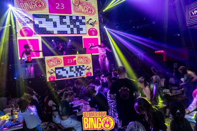 Ultimate Rave Bingo // High Wycombe // Friday 19th April