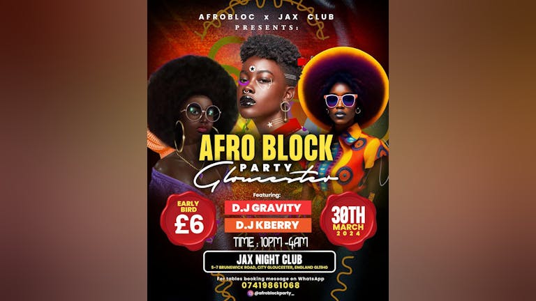 Afro Block Party - March