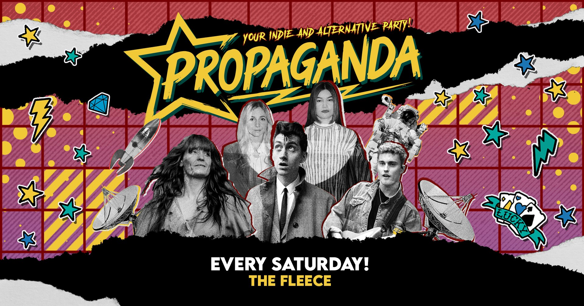 This Saturday! Propaganda Bristol – Your Indie & Alternative Party!