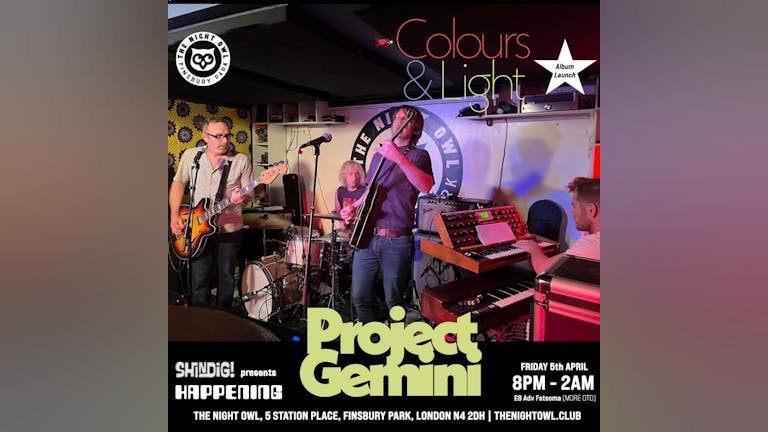 Shindig presents HAPPENING! With Project Gemini
