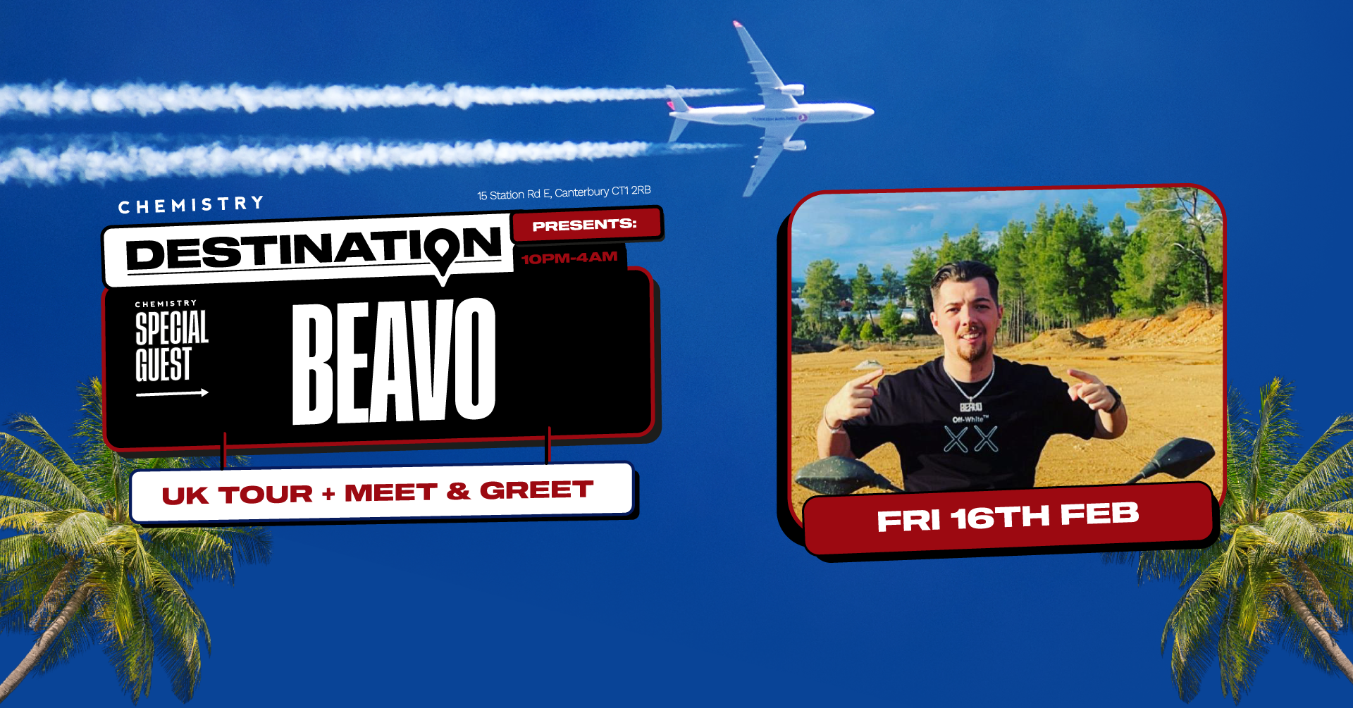 Destination  ∙ BEAVO (LIVE PA + MEET & GREET) *80% ONLINE TICKETS SOLD*