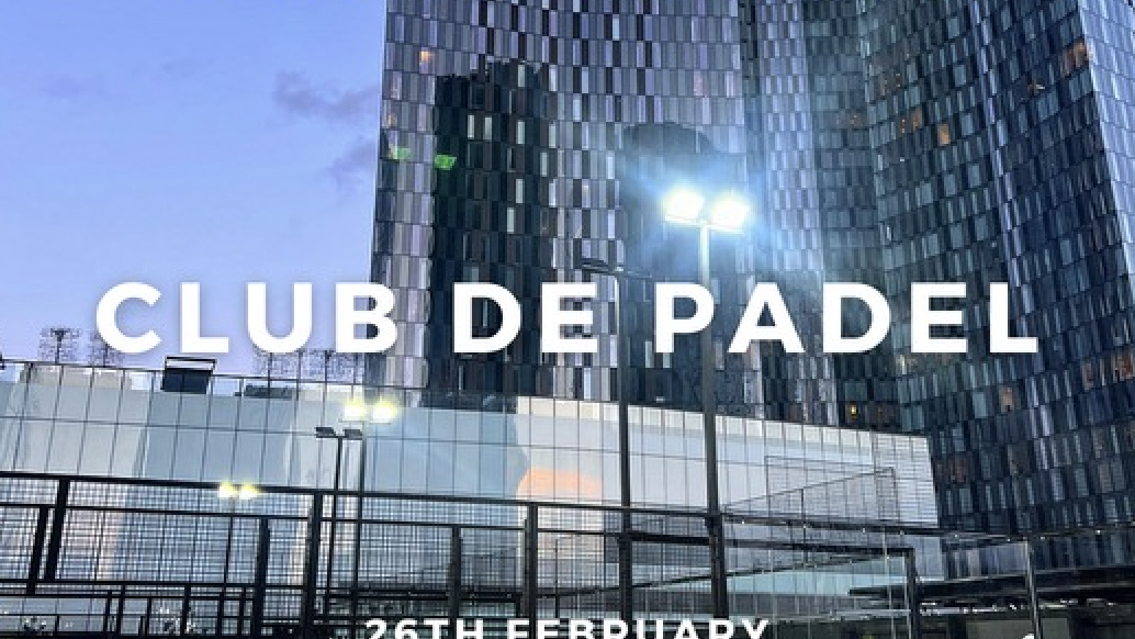 SOLD OUT: MYP Well-being @ Club de Padel – 26.02.24