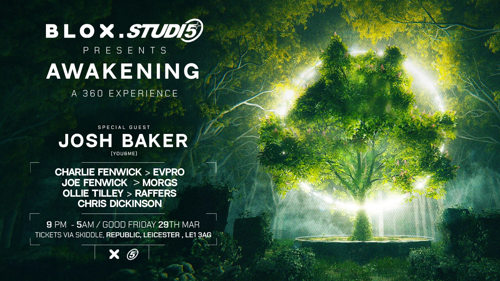 BLOX x STUDIO5 – Awakening w/ Josh Baker