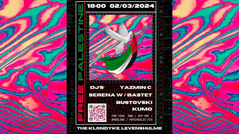A DnB, Hip-hop and Bassline Club Night Fundraiser for Palestine