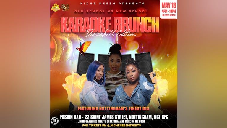 Karaoke Brunch Dancehall Edition - Nottingham