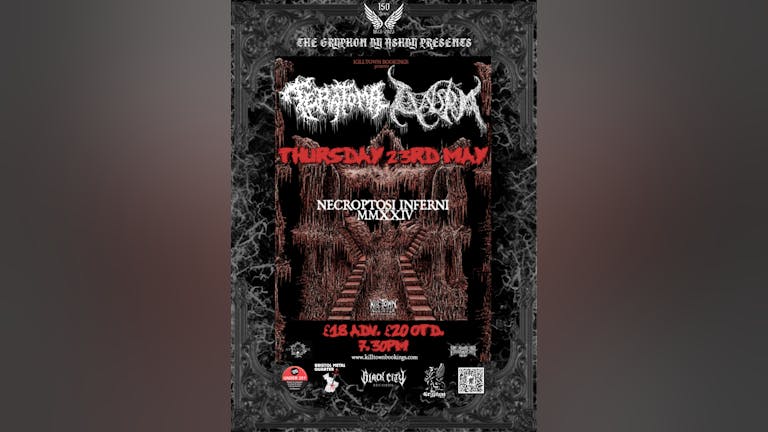 TERATOMA (GERMANY) & CLAUSTRUM (ITALY) @ THE GRYPHON