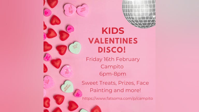 Campito's Kids Valentines Disco
