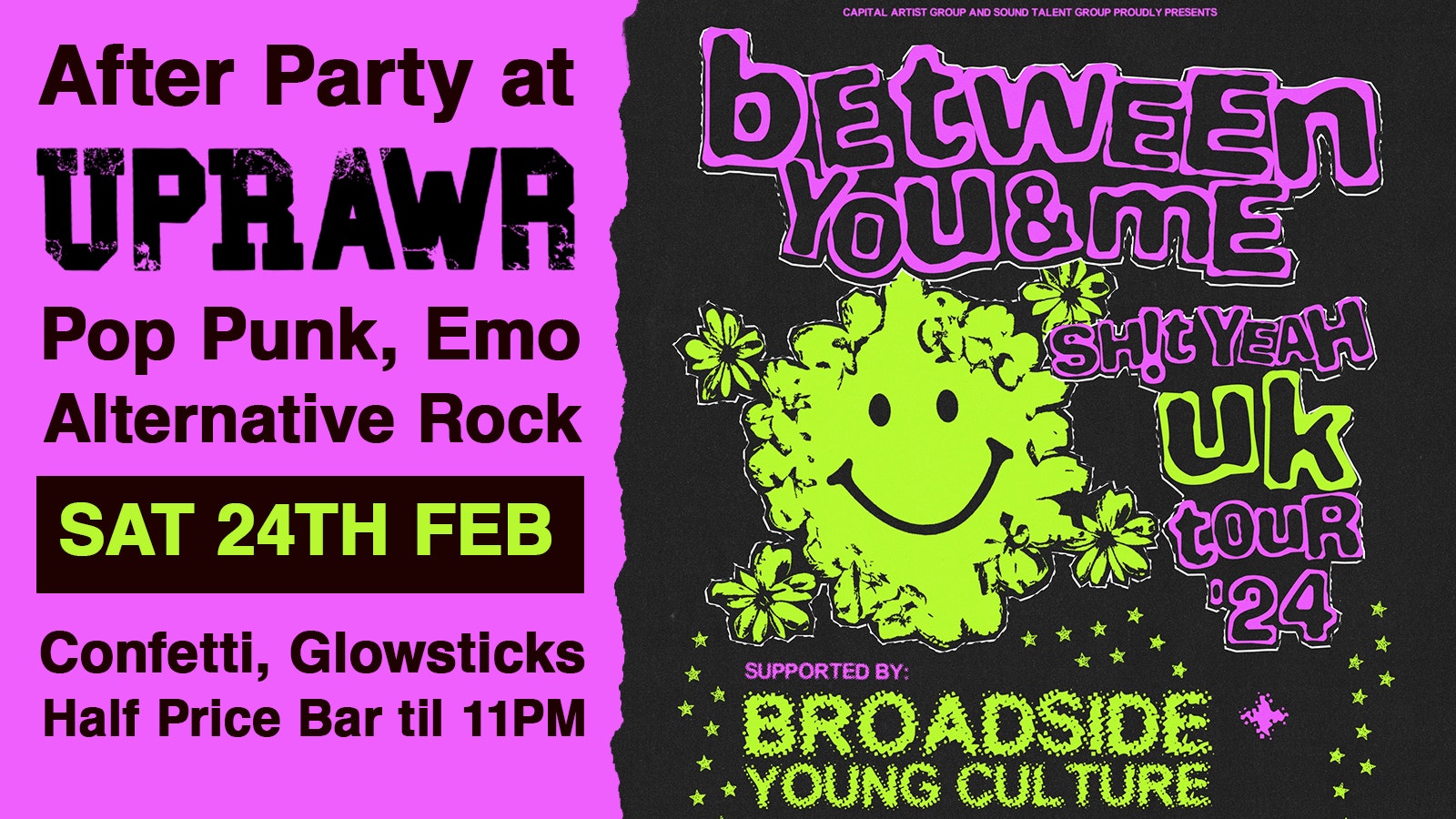 ‘Between You and Me’ Clubnight After Party!