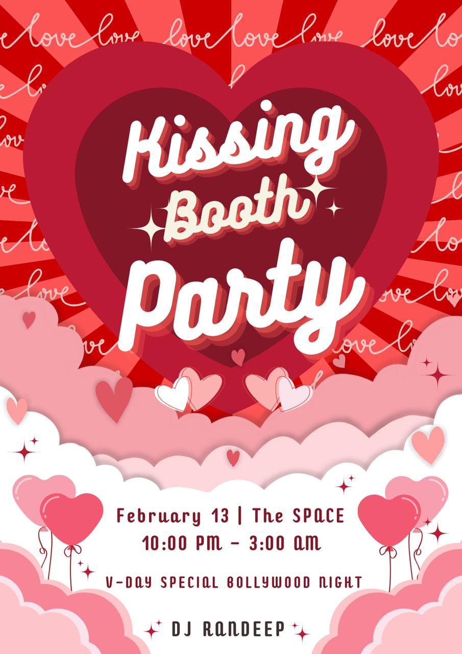 Bollynights Leeds  x ISA KISSING BOOTH PARTY – Friday 16th February | PLAYROOM