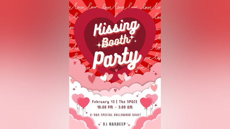 Bollynights Leeds  x ISA KISSING BOOTH PARTY - Friday 16th February | PLAYROOM