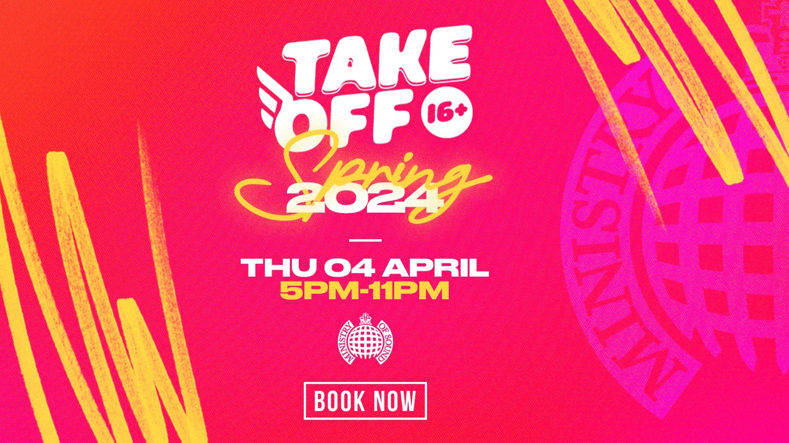 Take Off Festival ✈️  16+ Rave | Ministry of Sound London 🔥 EASTER 2024 🔥 – Sign Up Now!