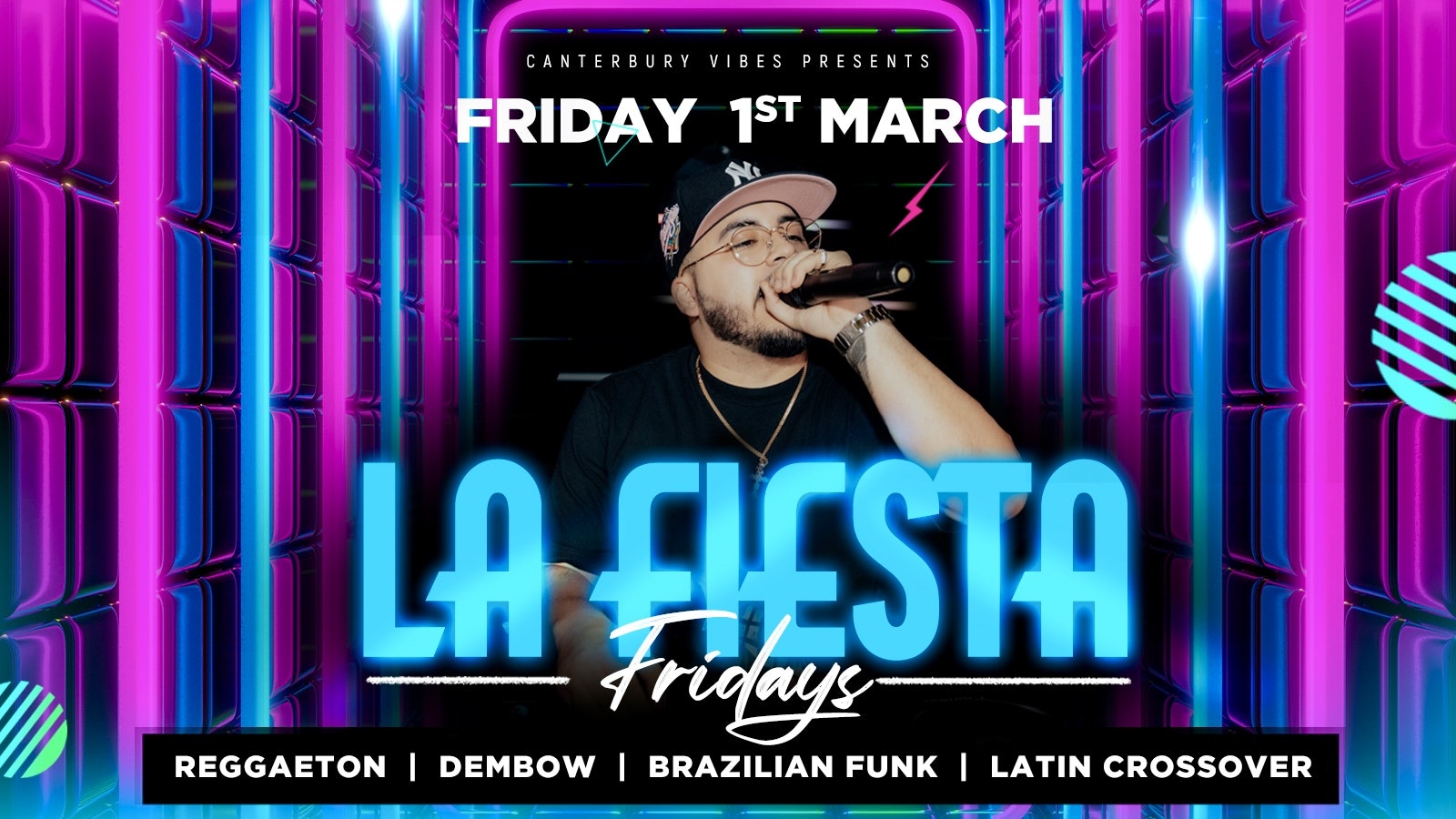 LA FIESTA – Reggaeton Launch Party – Friday 1st of March