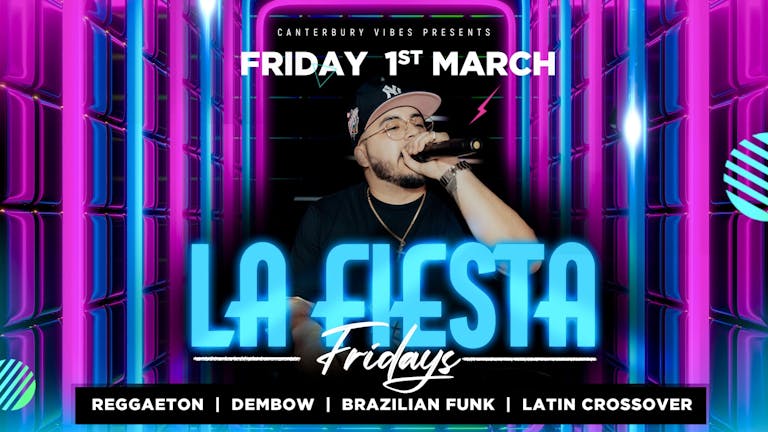LA FIESTA - Reggaeton Launch Party - Friday 1st of March