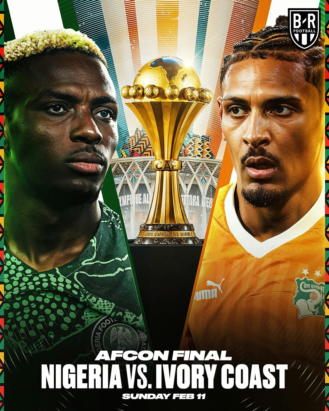 AFCON FREE LIVE SCREENING : NIGERIA VS IVORY COAST
