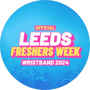 Official Leeds Freshers Wristband