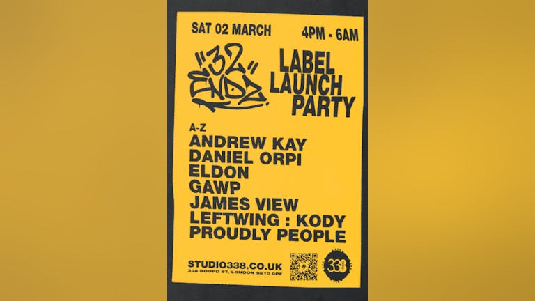 32 Endz Label Launch Party (All Day + All Night)