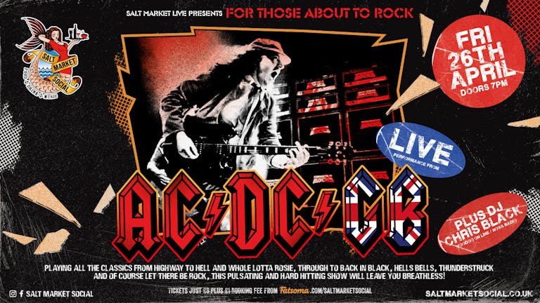 FOR THOSE ABOUT TO ROCK - AC/DC GB