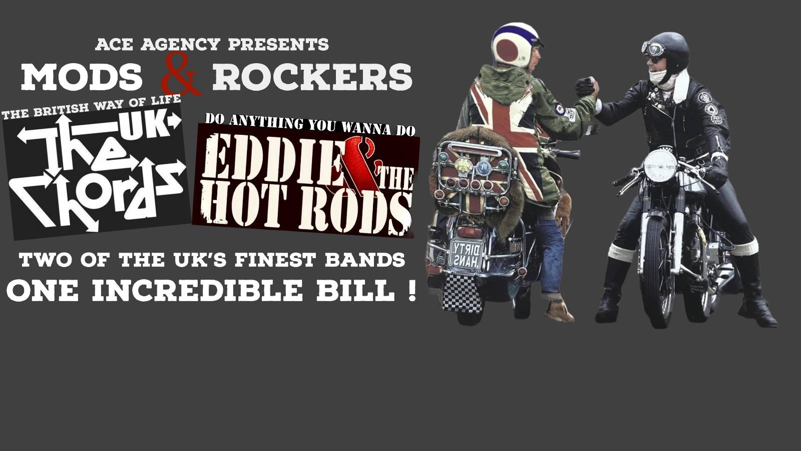 Eddie & The Hot Rods + The Chords UK