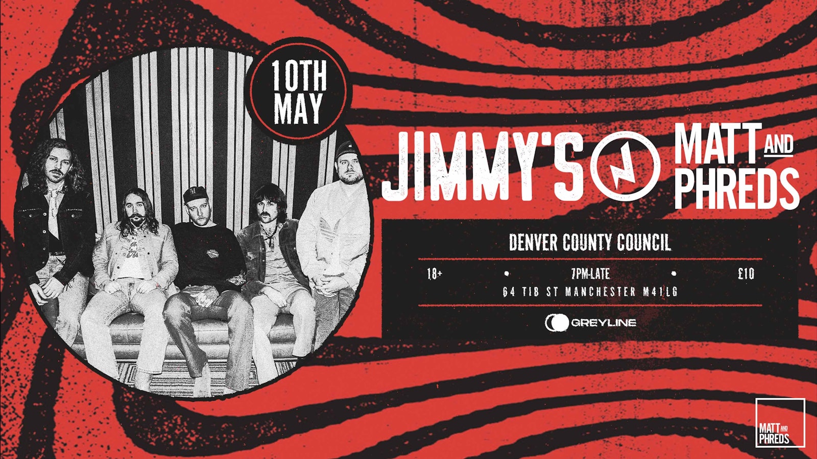 Jimmy’s Takeover at Matt & Phreds: Denver County Council | Manchester, Matt & Phreds
