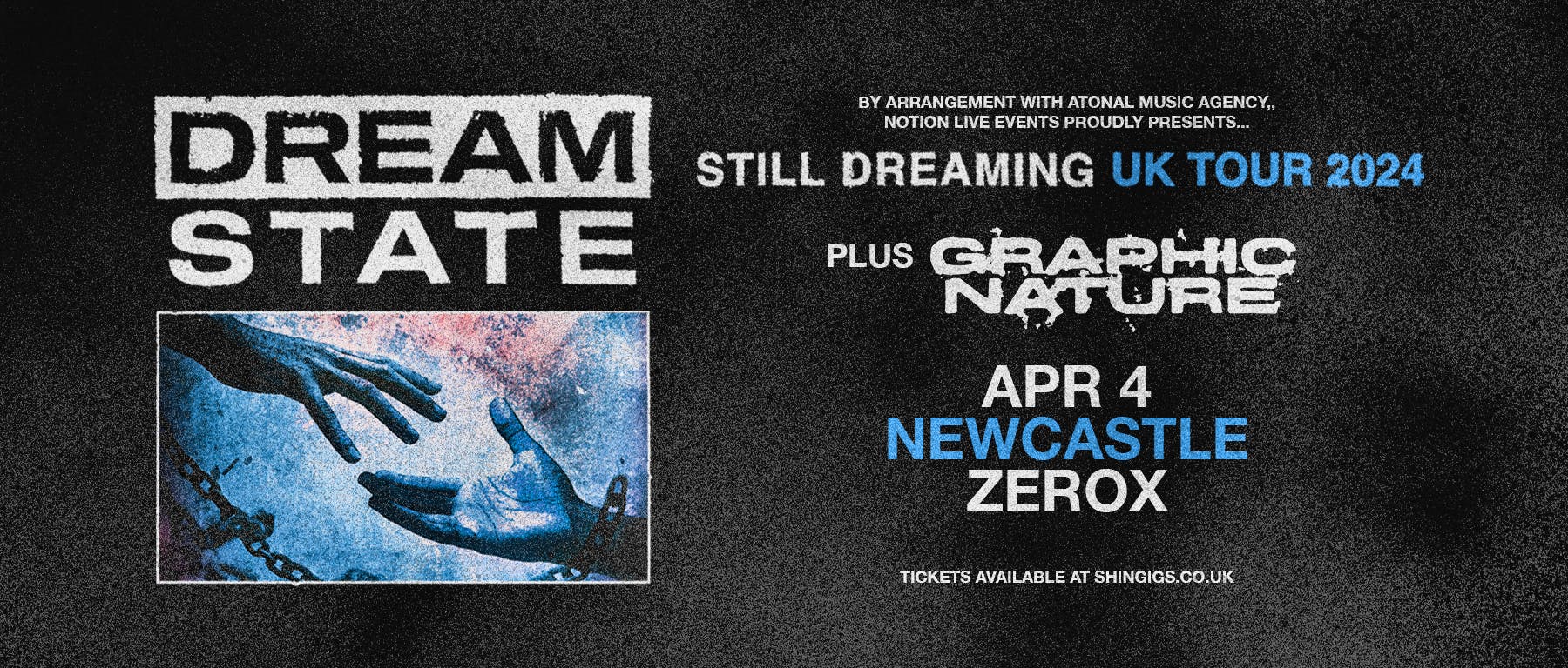 SOLD OUT!) Dream State + Graphic Nature