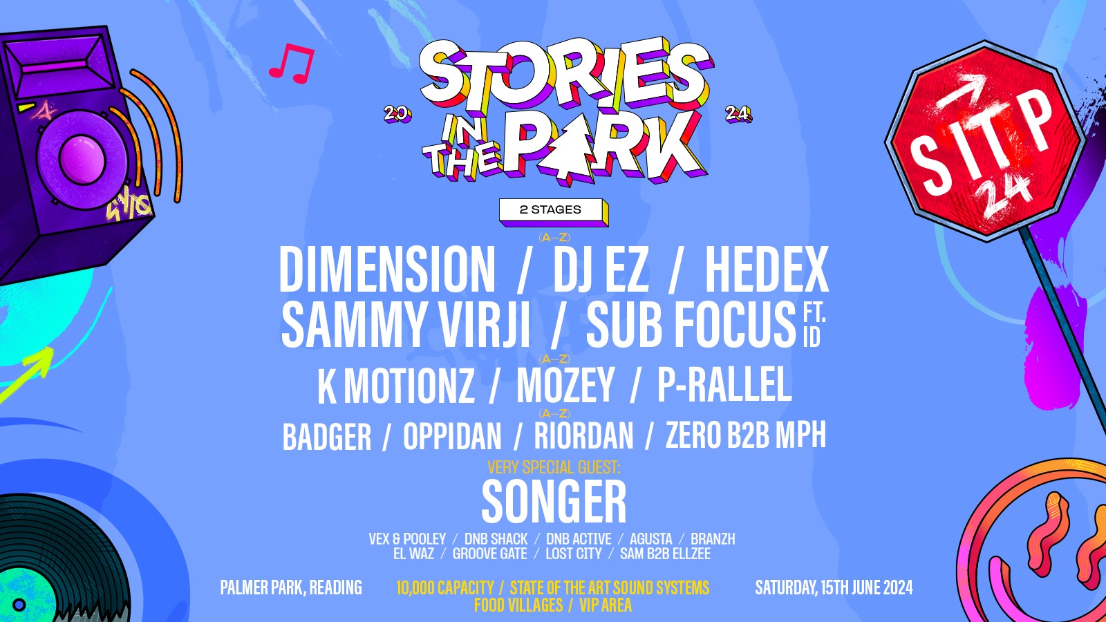 Stories In The Park Festival – Saturday 15th June 2024