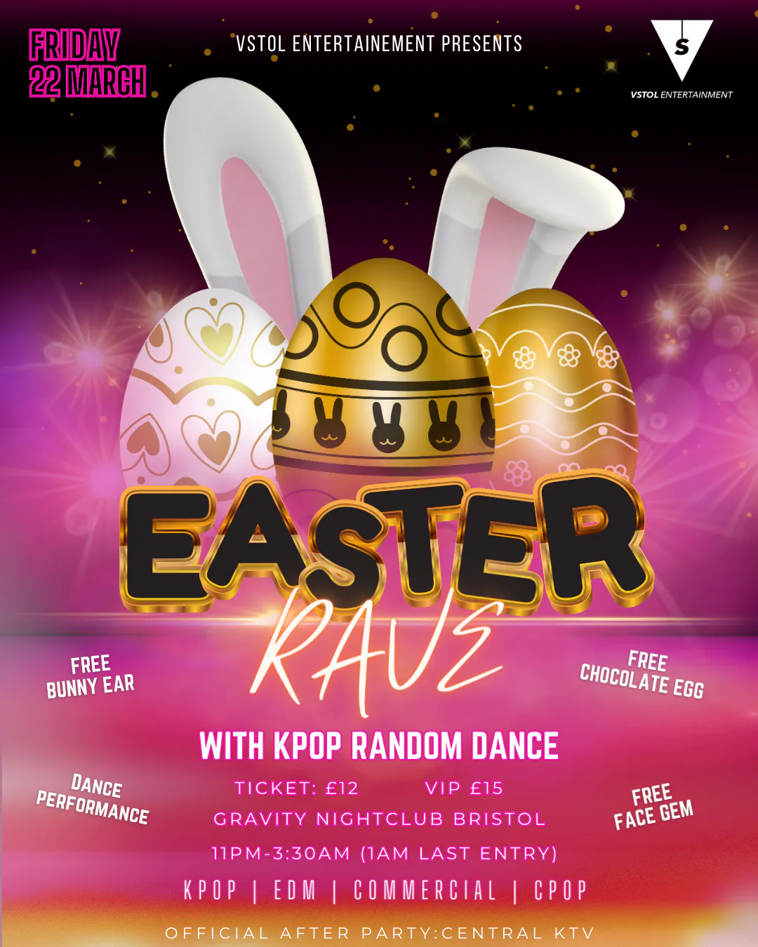 VSTOL's Easter Rave 2024 (+KPOP Random Dance) at Gravity Nightclub ...