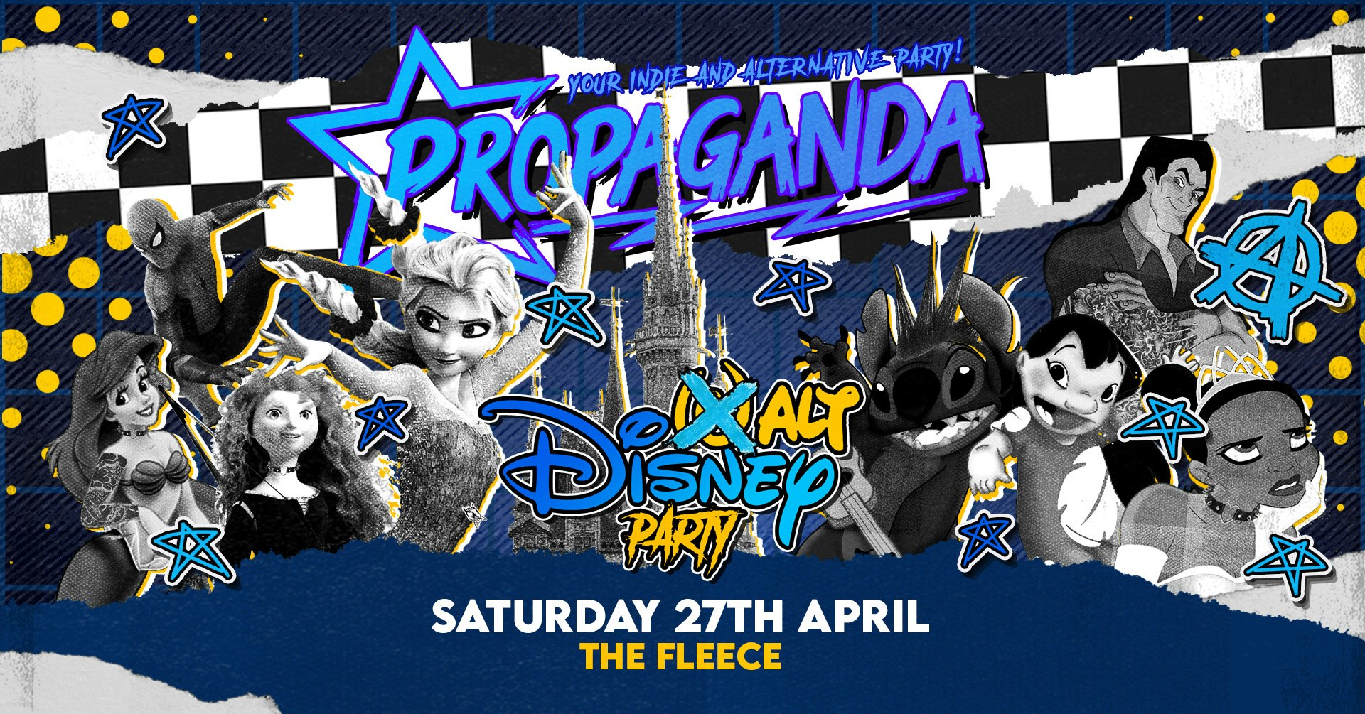 Propaganda Bristol – Alt Disney Party! – Your Indie & Alternative Party!