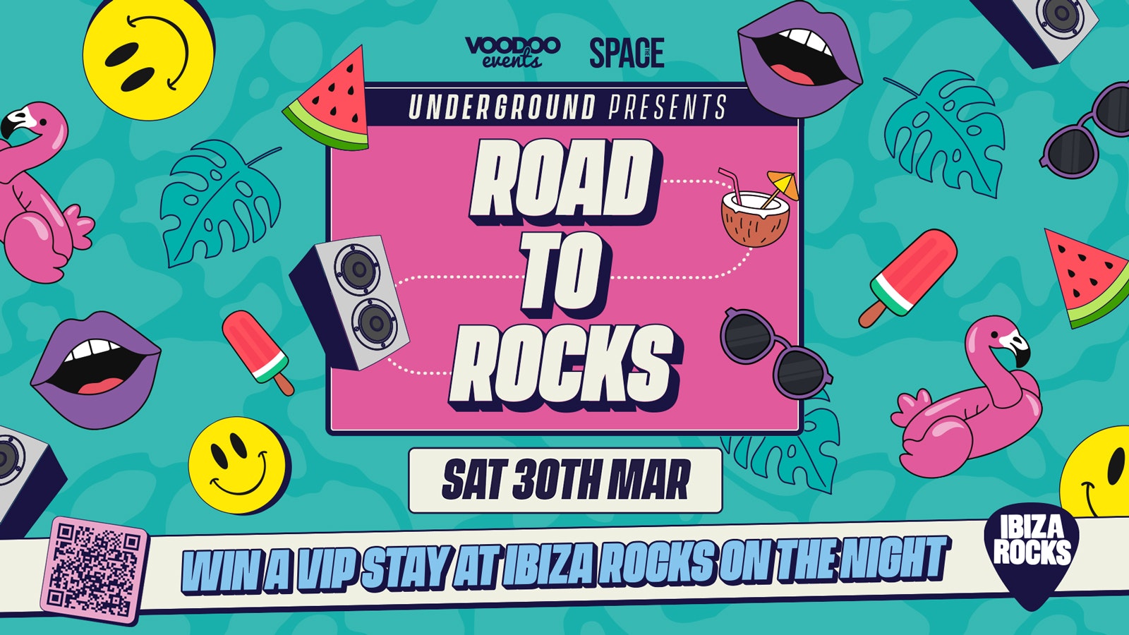 Underground Saturdays at Space Presents Road to Rocks – 30th March