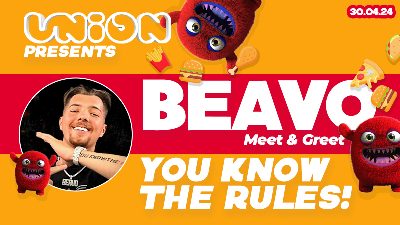 UNION TUESDAY’S // YOU KNOW THE RULES FT BEAVO 🔥