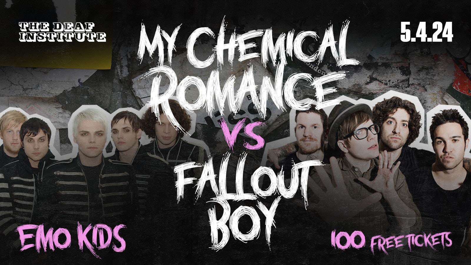 Emo Kids! MY CHEMICAL ROMANCE vs FALL OUT BOY! 💜🖤