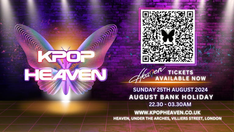 HEAVEN BANK HOLIDAY PARTY - SUNDAY 25TH AUGUST