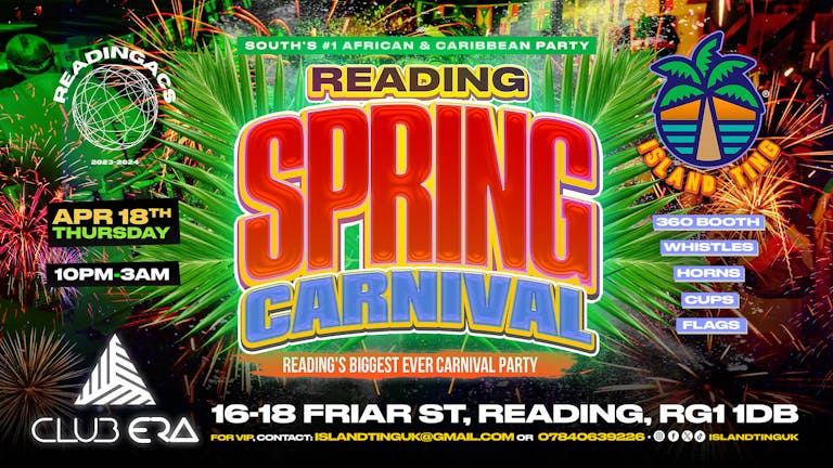 Reading Spring Carnival 🌴 (Island Ting)