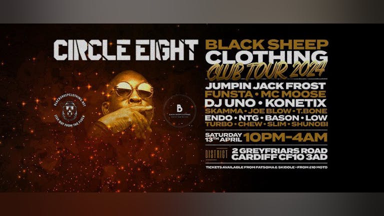 Circle Eight Jumpin Jack Frost Black Sheep Clothing Club Tour 